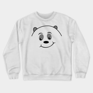 Smiling Panda Crewneck Sweatshirt